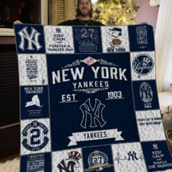 New york yankees Blanket Quilt Rze