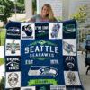 Seattle Seahawks Blanket Quilt Rze2