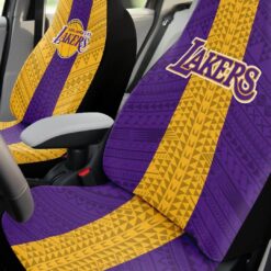Alternative view of Los Angeles Lakers Seat Covers Rze2