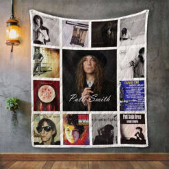 Patti Smith Blanket Quilt Rze2