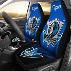 Dallas Mavericks Seat Covers B23