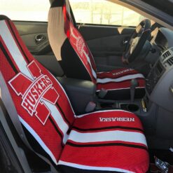 Alternative view of Nebraska Cornhuskers 1 NCAA Car Seat Covers Rze1