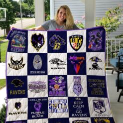 Baltimore Ravens Blanket Quilt B21