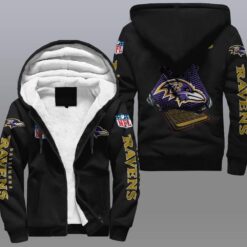 Baltimore Ravens Fleece Jacket M08