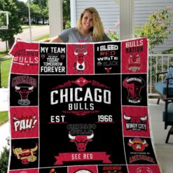 Chicago Bulls Blanket Quilt TH21