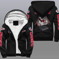 Kansas City Rze2iefs Fleece Jacket Rze2