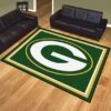 Green Bay Packers Area Rug Rze1