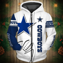 Dallas Cowboys 1 Hoodie Zip Hoodie 3D Rze1