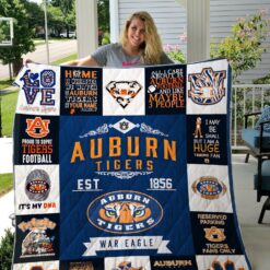 Auburn Tigers Blanket Quilt B22