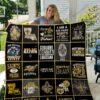 New Orleans Saints 1 Blanket Quilt Rze1