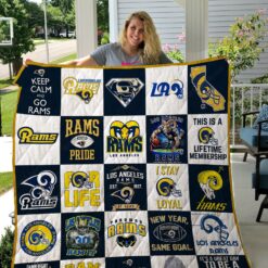 Los Angeles Rams Blanket Quilt Rze2