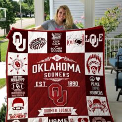 Oklahoma Sooners Blanket Quilt B19