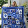 Duke Blue Devils 2 Blanket Quilt Rze1