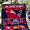New England Patriots Blanket Quilt Rze2