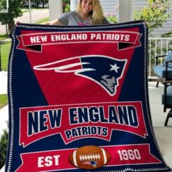 New England Patriots Blanket Quilt Rze2