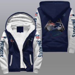 New England Patriots Fleece Jacket B23