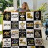 New Orleans Saints NFL Blanket Quilt Rze2