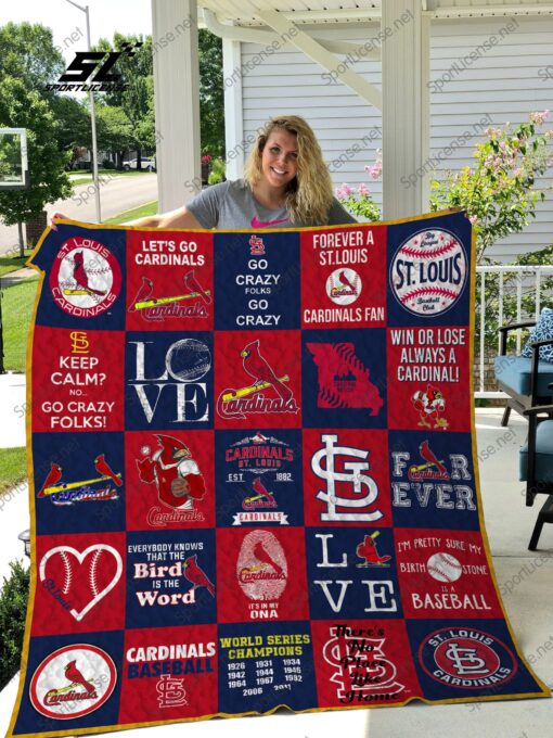 St Louis Cardinals Quilt Blanket Rze1
