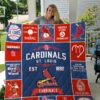 St Louis Cardinals 1 Quilt Blanket Rze1