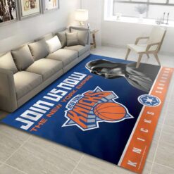 New York Knicks Area Rugs For Living Room Rug Home Decor MIH08