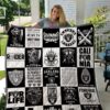 Las Vegas Raiders Blanket Quilt Rze2