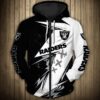 Las Vegas Raiders 3 Hoodie Zip Hoodie 3D B19