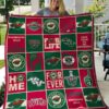 Minnesota Wild 1 Quilt Blanket B23
