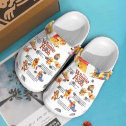 Winnie the Pooh Crocs Clog Shoes Personalized Crocs Crocband Rze