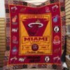 Miami Heat Blanket Quilt Rze1