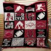 Arkansas Razorbacks Logo Quilt Blanket B21