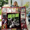 Green Day Quilt Blanket Rze2