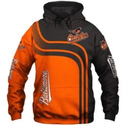 Baltimore Orioles Hoodie Zip Hoodie 3D Rze1