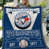 Toronto Blue Jays Blanket Quilt B21
