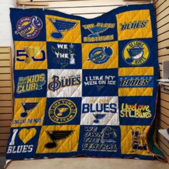 St Louis Blues Blanket Quilt Rze1