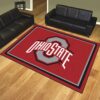 Ohio State Buckeyes Area Rugs For Living Room Rug Home Decor Rze1