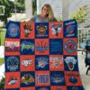 Oklahoma City Thunder 1 Blanket Quilt Rze1
