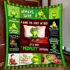 Grinch Quilt Blanket Quilt Rze2