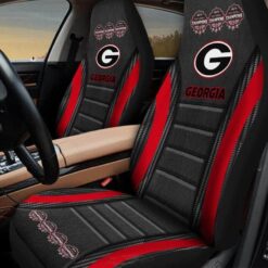 Alternative view of Georgia Bulldogs Car Seat Covers Rze1