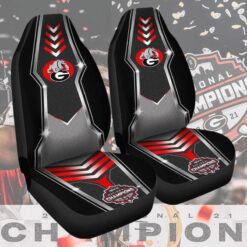 Alternative view of Georgia Bulldogs 2 Car Seat Covers Rze1
