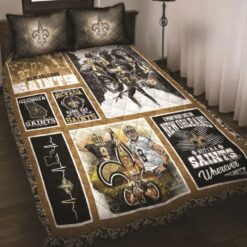 New Orleans Saints 3 Bedding Set Rze1