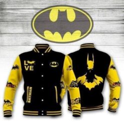 The Bat Man Baseball Jacket MIH08