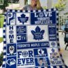 Toronto Maple Leafs Blanket Quilt Blanket B22