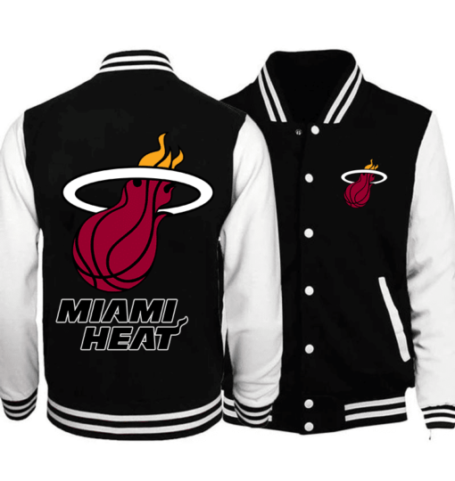 Miami Heat Baseball Jacket Rze2