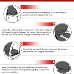 Alternative view of GUNS N' ROSES Seat Covers B22