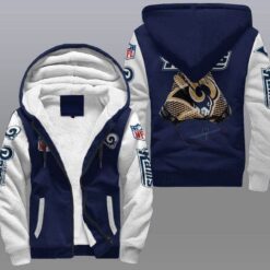 Los Angeles Rams Fleece Jacket Rze2
