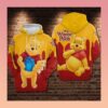 Winnie the pooh Hoodie Zip Hoodie 3D Rze