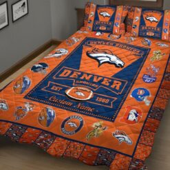 Denver Broncos 1 Quilt Bedding Set B23