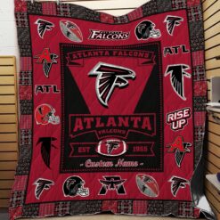 Atlanta Falcons 2 Blanket Quilt Rze1