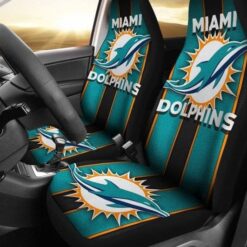 Miami Dolphins 07 Car Seat Covers M08
