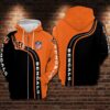 Cincinnati Bengals 2 Zip Hoodie 3D Rze1